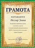 МБУК за творческие успехи МБУК за творческие успехи